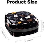 Period Bag,Sanitary Napkin Storage Bag,Animal Print Mouse,Tampon Bag for Purse, V8hv1pjtynqr, Wq7j8mdefrkb