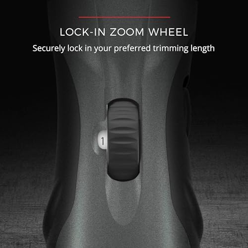 Remington Barba Beard Trimmer| Cordless Groomer with Ceramic Coated Blades, 9 Length Settings, Pop-Up Detail Trimmer, Washable Blades, Rechargeable Battery
