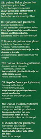 Amisa Organic Gluten Free Quinoa Flakes (Pack of 3)