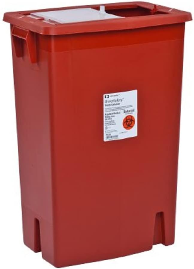 Kendall Multi Purpose Sharps Container 1 Piece 12 Gallon
