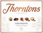Thorntons Continental Chocolate Gift, Perfect for Sharing, Gifts for Women and Men, Unique Flavours Milk, White, Dark Chocolate, 264g