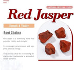 Nupuyai Healing Natural Red Jasper Quartz Crystal Sphere Ball Decor for Home Office Polished Energy Stone Sphere with Crystal Stand (1.6")