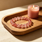 Loulangems Taro Healing Crystal Bracelet, HealingCrystal, Simple and Fashionable High end StyleCrystal Bracelet, Decorative Crystal Bracelet