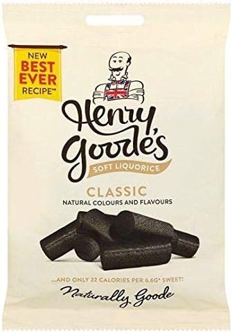 Henry Goode Soft liquorice - 140g - Pack of 2
