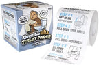 Over the Hill Toilet Paper - Funny Gag Gifts for Men & Old People - Birthday Party Supplies for 40th, 50th, 60th, 70th - Novelty Toilet Roll Joke Gifts for Him, Dad, Brother, Adults - Laughing Smith