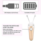 Gold Electric Facial & Body Threading Epilator - Electric Hair Remover Pull Device