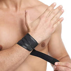 Wrist Brace for TFCC Tear, Ultra-thin Compression Wrist Straps Weightlifting Wrist Wraps Adjustable Wrist Support for Sport Protection, Tendonitis Arthritis Wrist Pain - Black