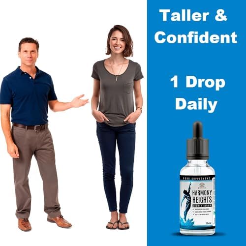 Harmony Heights Liquid Drops/Growth Serum - Taller Gain Height