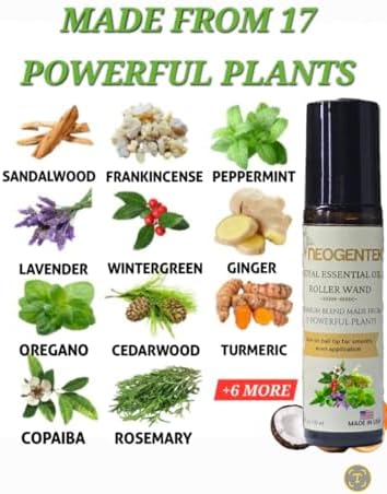 Royal Aches & Pains Essential Oil Blend | Crafted Blend of 17 Powerful Essential Oils | Made in USA | Natural Comfort & Relaxation – Aromatherapy Roll-On for Muscles & Joints, Headache, Sinus – 10ml