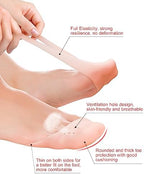 8Pcs BLATOWN Silicone Toe Protectors Toe Covers for Women Men Shoe Filling, Gel Toe Pads Toe Cushions with Breathable Hole for Pain Relief Fit for High Heel, Ballet, Point Shoes (Beige)
