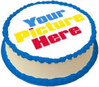Custom Edible Cake Image Personalized Make your Own Cake Toppers 1/4 8 x 11 Inches Birthday Cake Topper