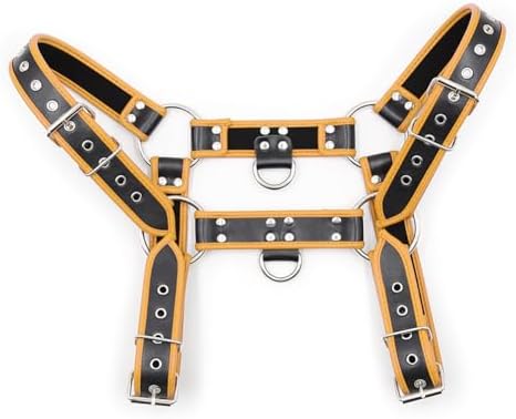 Adjustable Leather Body Chest Half Harness Punk Belt Clubwear Costume