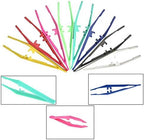 24 Pcs Disposable Plastic Tweezers - First Aid Forceps