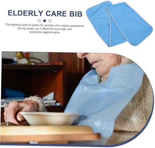 Bib Scarf Apron Comfortable Feeding Guard Nourishment Accessory Senior Dining Cover Clothes Protection