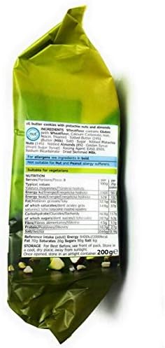Marks and Spencer All Butter Pistachio Almond Cookies 200g