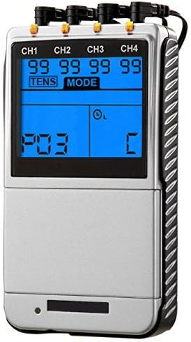 Med-Fit 906A Premier 4 Channel Rechargeable - TENS EMS Combo Muscle Stimulator for Pain Relief and Muscle Strengthening