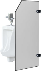 Urinal Partition, Wall-mounted Urinal Screen Toilet Partition,Men’s Urinal Privacy Screen Divider Partition for Hotel/Schools/Kindergartens/Shopping Malls/Public Places,1 PCS