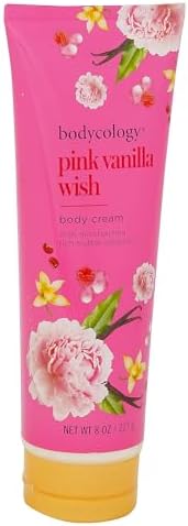 Bodycology Shea Butter Body Cream, Pink Vanilla Wish, 8 oz