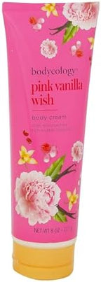 Bodycology Shea Butter Body Cream, Pink Vanilla Wish, 8 oz