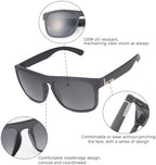 Polarized Bifocal Reading Sunglasses UV400 Protection Blue Light Blocking Glasses Black Tinted Bi-Focal Sun Readers