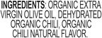 Mantova Organic Chili Flavored Extra Virgin Olive Oil 8.5 Oz (Pack of 4)