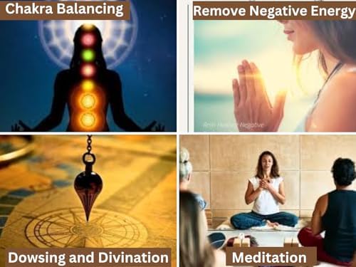 Jet Brass Dome Metal Pendulum Pot Chamber Dowsing Healing Meditation Wicca Spiritual Answers Image is JUST A Reference.