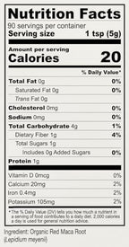 Anthony's Organic Red Maca Powder, 1 lb, Raw, Gluten Free, Non GMO, Non Gelatinized