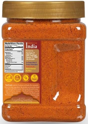 Rani Tikka Masala Indian 7-Spice Blend 16oz (1lb) 454g PET Jar ~ All Natural | Salt-Free | Vegan | No Colors | Gluten Friendly | NON-GMO | Indian Origin