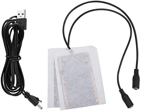 Portable Carbon Heating pad, 5v USB Fever Heat mat, Temperature Control Gloves Warmer for Mountaineering Equipment