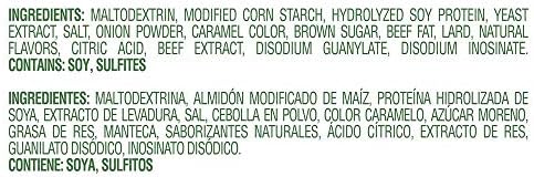 Knorr Professional Instant Au Jus Gravy Mix Gluten Free, No Artificial Flavors or Preservatives, No added MSG, Dairy Free, Colors from Natural Sources, 3.7 oz, Pack of 12