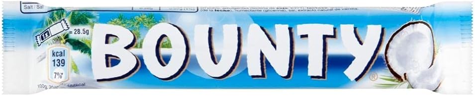 Bounty Coconut & Milk Chocolate Bar 57g x4