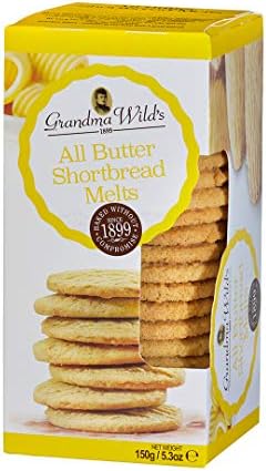 Grandma Wild's All Butter Shortbread Melts Cookies Box, 150g