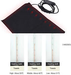 1 Pc Electric Heating Pad, Pure Enrichment Pure Relief Heating Pad, 5V 2A Lightweight Electric USB Heating Heated Pad Accessory for Outdoor and Indoor
