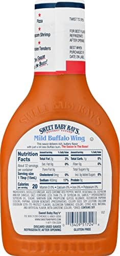 Sweet Baby Ray's Wing Sauce & Glaze - Buffalo Wing (Variety Pack)