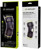 DonJoy Performance Bionic Comfort Hinged Knee Brace for Meniscus Injury & Sprained Ligaments - Wrap-Around Style Brace for Athletes and Active Users, Small/Medium