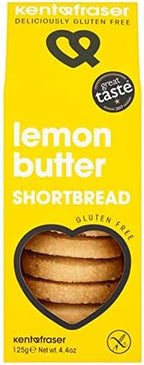 Kent & Fraser Lemon Butter Shortbread (125g) - Pack of 2