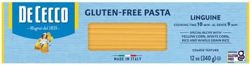 De Cecco Linguine Gluten Free, 12 Ounces (Pack of 1)