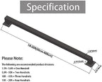 Staircase Handrail 1ft-20ft Complete Kit，Black Galvanized Industrial Pipe Railing Indoor&Outdoor Stair Railing/Safety Handle with Wall Mount Support. (Size : 1ft)
