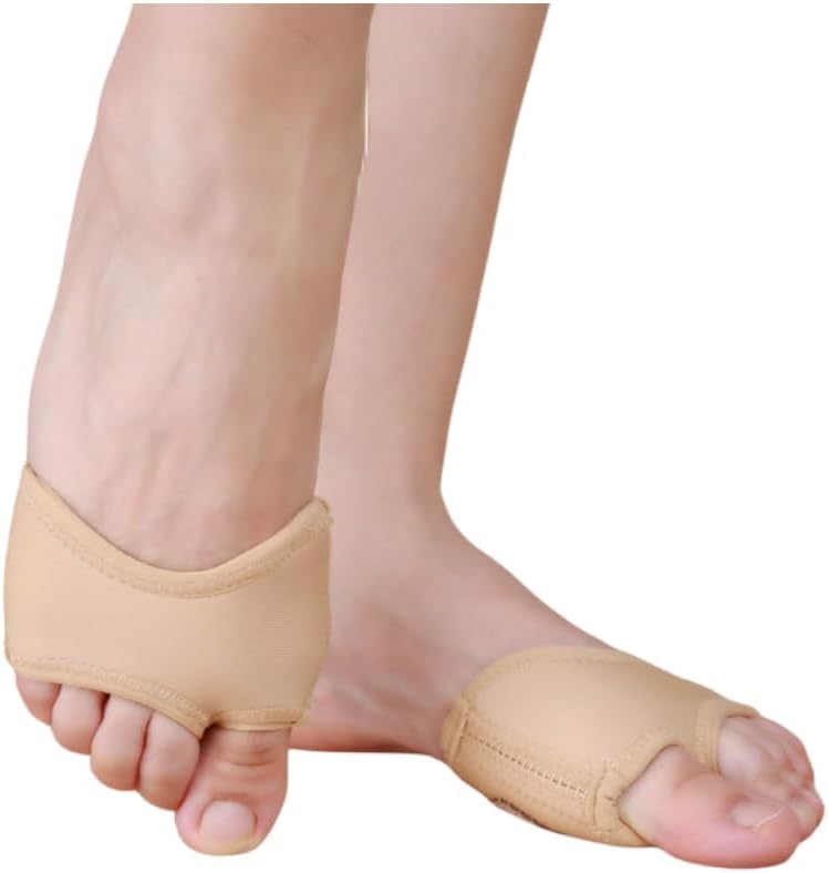 Toe Undies for Dance, Half Sole Toe Thongs for Lyrical Dance Contemporary Shoes, Nylon Foot Undies Footwear