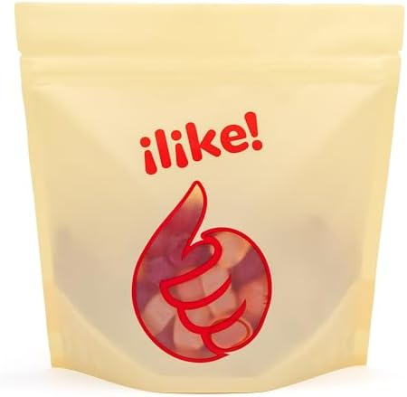 Tropical Fruit Jelly Candy Mix 1-Pound Bag | Vegan Gummies with Real Fruit Puree | Assorted Flavors | Gelatin Free Plant Based Texture | Dye Free Candy | Naturally Flavored