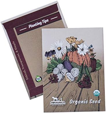 Organic Waltham Butternut Squash - 4 g ~25 Seeds - Non-GMO, Open Pollinated, Heirloom, Vegetable Gardening Seeds - Winter Squash