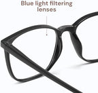 Gaoye Ultralight Blue Light Glasses for Women - Computer Protection Glasses for All Day Comfort - Anti UV Glare & Eyestrain