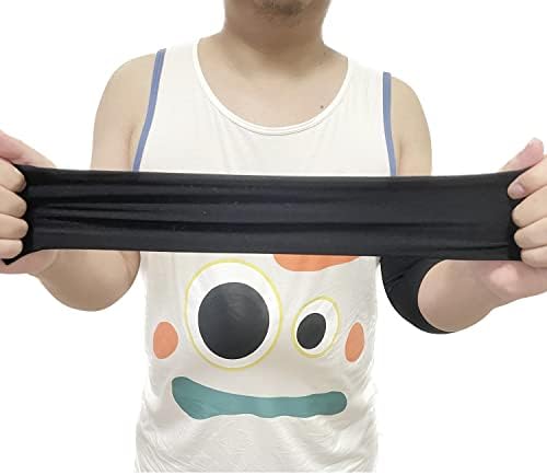PICC Line Cover (4 PCS) Adult PICC Line Arm Cover Sleeve for Upper Arm Circumference Black -Breathable and Elastic