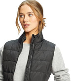 Women's Puffer Vests Slim Fit Full Zip Quilted Sleeveless Puffy Jacket for Womens Water-Resistant Outdoor Sport Coat
