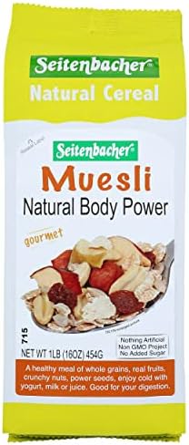 Seitenbacher, Muesli No1 Natural Body Power, 16 Ounce