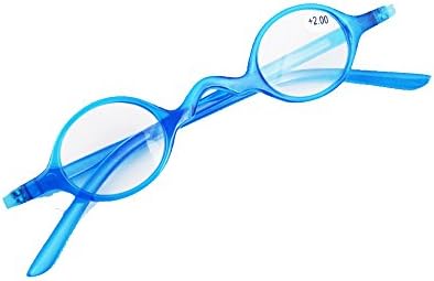 Agstum Designer Readers Cute Small round Oval Vintage Reading Glasses Eyeglasses