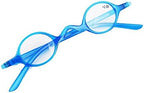 Agstum Designer Readers Cute Small round Oval Vintage Reading Glasses Eyeglasses