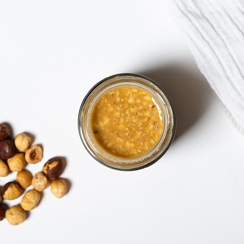 Nutural World - Crunchy Hazelnut Nut Butter 35 Oz (1kg) - 100% Pure/Single Ingredient - Great Taste Award winner