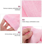 Healifty Gel Elbow Moisturizing Sleeves for Women Soft Elbow Cover Pads for Dry Cracked Softening Skin Care SPA Heel Socks Breathable Brace Protection for Calloused Reduce Wear