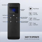 NEEWER RT113 Remote Control for NEEWER Teleprompter App ONLY, Upgraded with Direct Bluetooth Connection and Silent Button, Compatible with iOS Android Smartphone & Tablet for X17 II/X16/X12/X14 etc